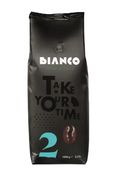 Bianco N.2 - 80% Arabica, 20% Robusta sa notama Cvijetno, Citrus, Med