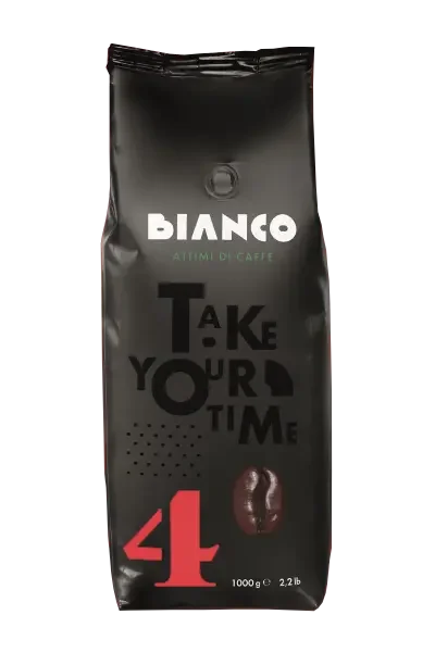 Bianco N.4 - 30% Arabica, 70% Robusta sa notama Blago, Prženi Kruh, Karamel